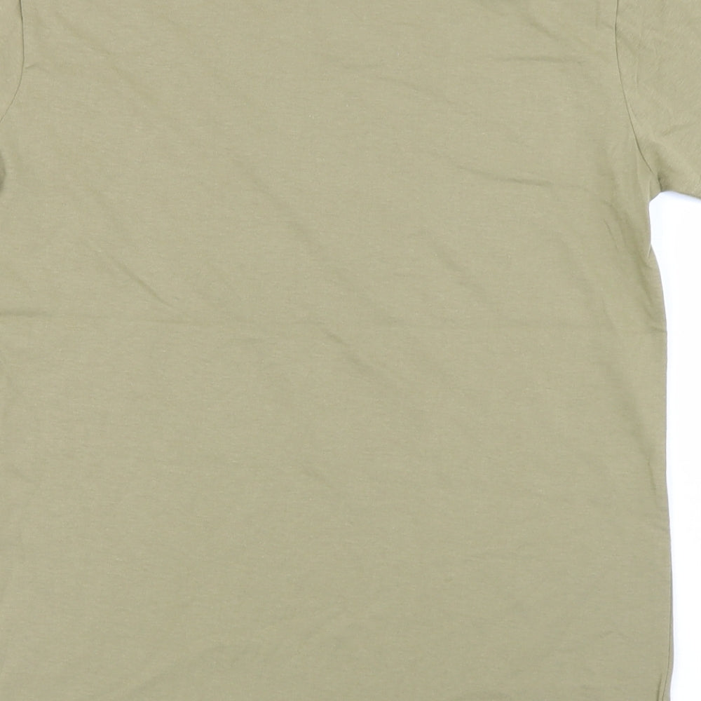 Blu Cherry Mens Green    T-Shirt Size M