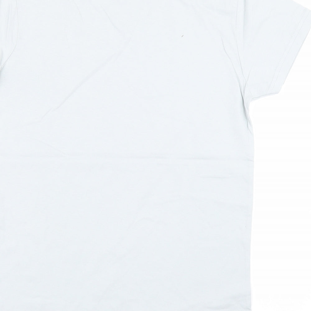 Blu Cherry Mens Blue    T-Shirt Size M