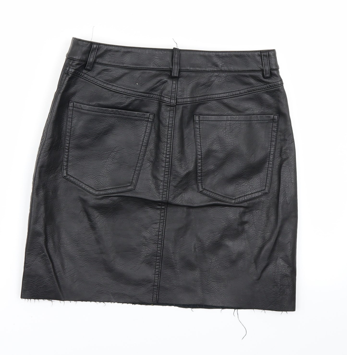 River Island Womens Black   A-Line Skirt Size 8