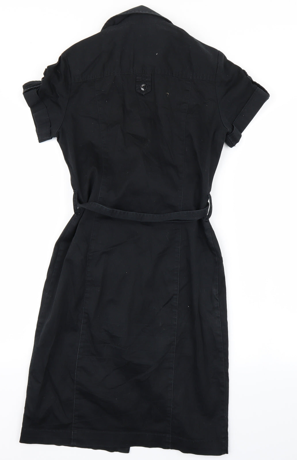 Oasis Womens Black   Shirt Dress  Size 8