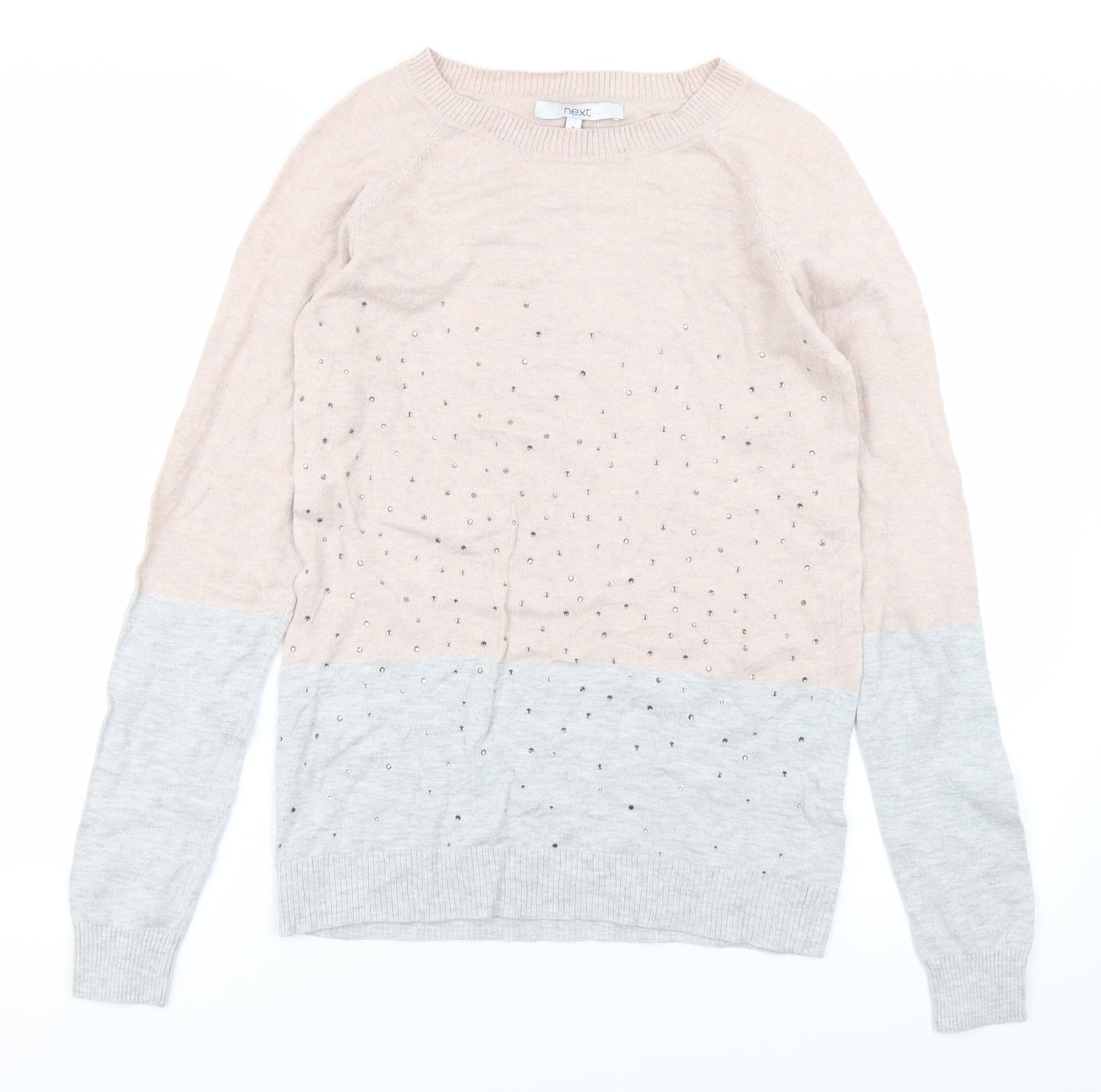 NEXT Womens Pink  Knit Pullover Jumper Size 8