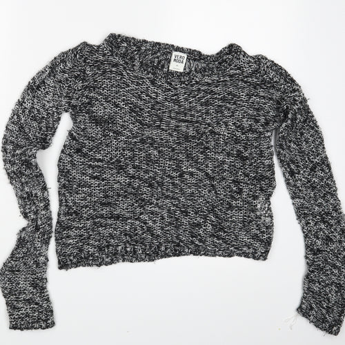 Vera Moda Womens Grey   Pullover Jumper Size XS