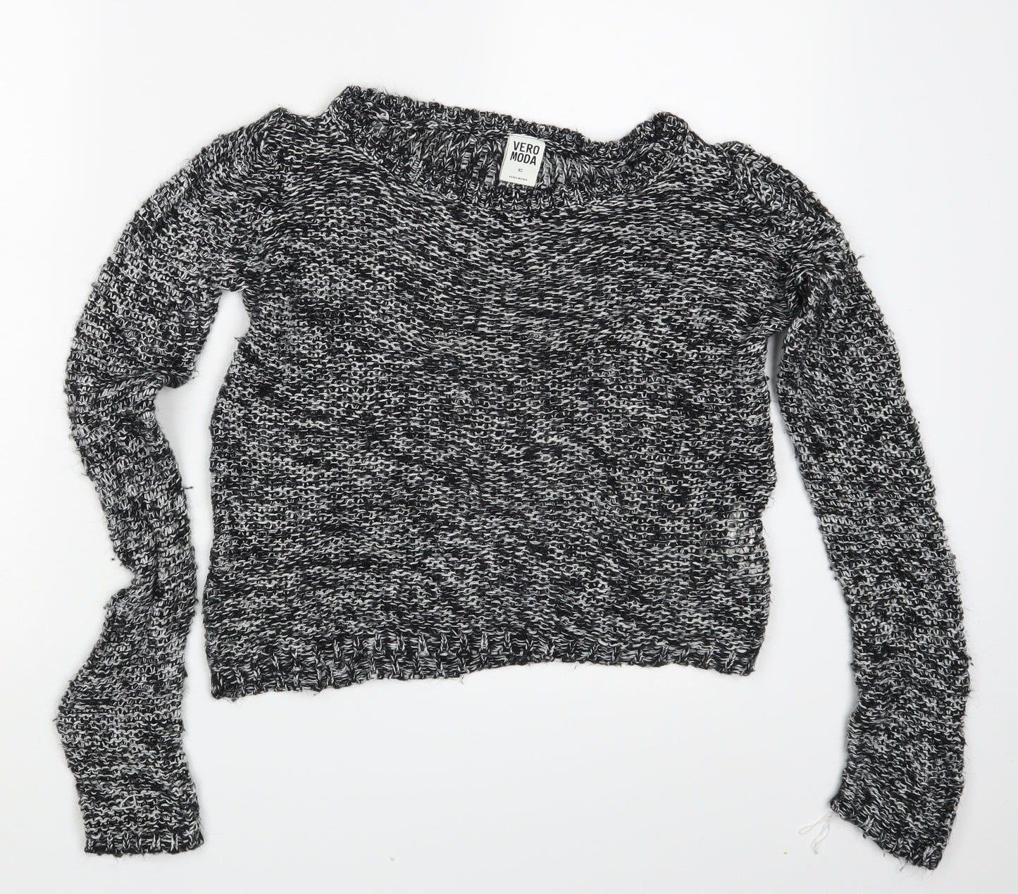 Vera Moda Womens Grey   Pullover Jumper Size XS