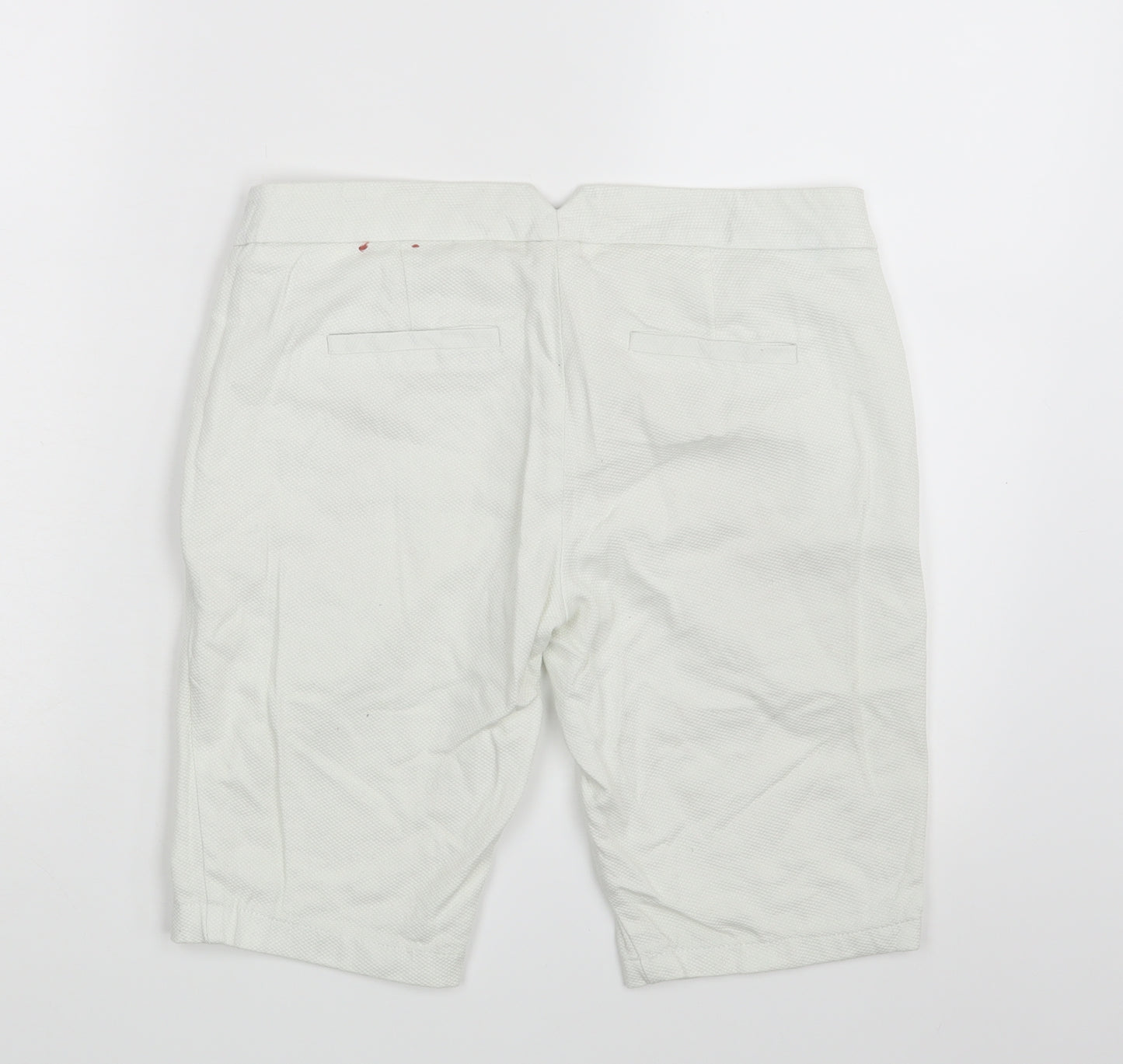 Smart Set  Womens Ivory   Chino Shorts Size 4