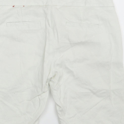 Smart Set  Womens Ivory   Chino Shorts Size 4