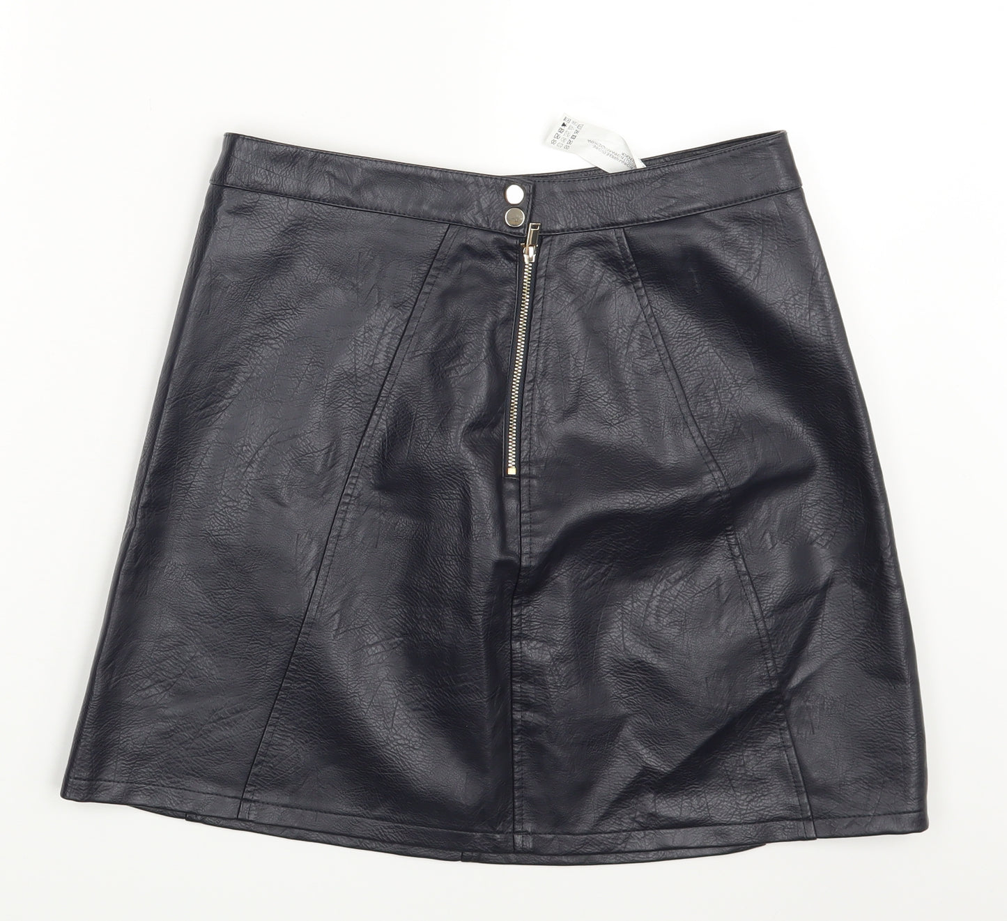 Zara Womens Black   A-Line Skirt One Size