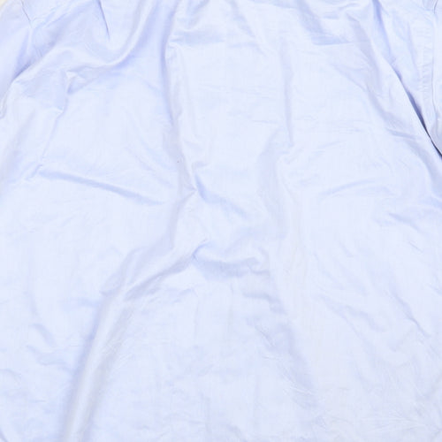 Austin Reed Mens Blue    Button-Up Size 18