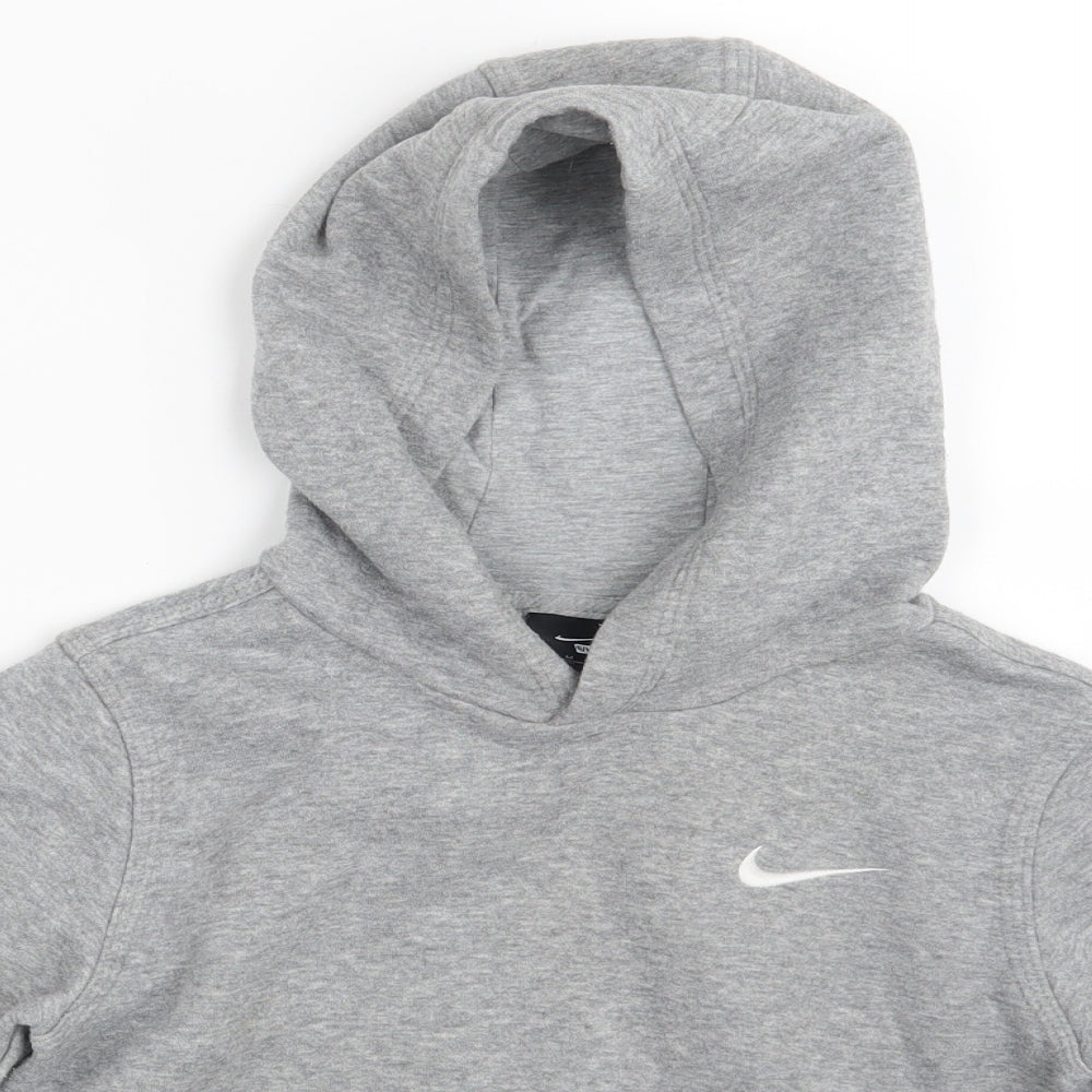 Nike Boys Grey   Pullover Hoodie Size 5-6 Years