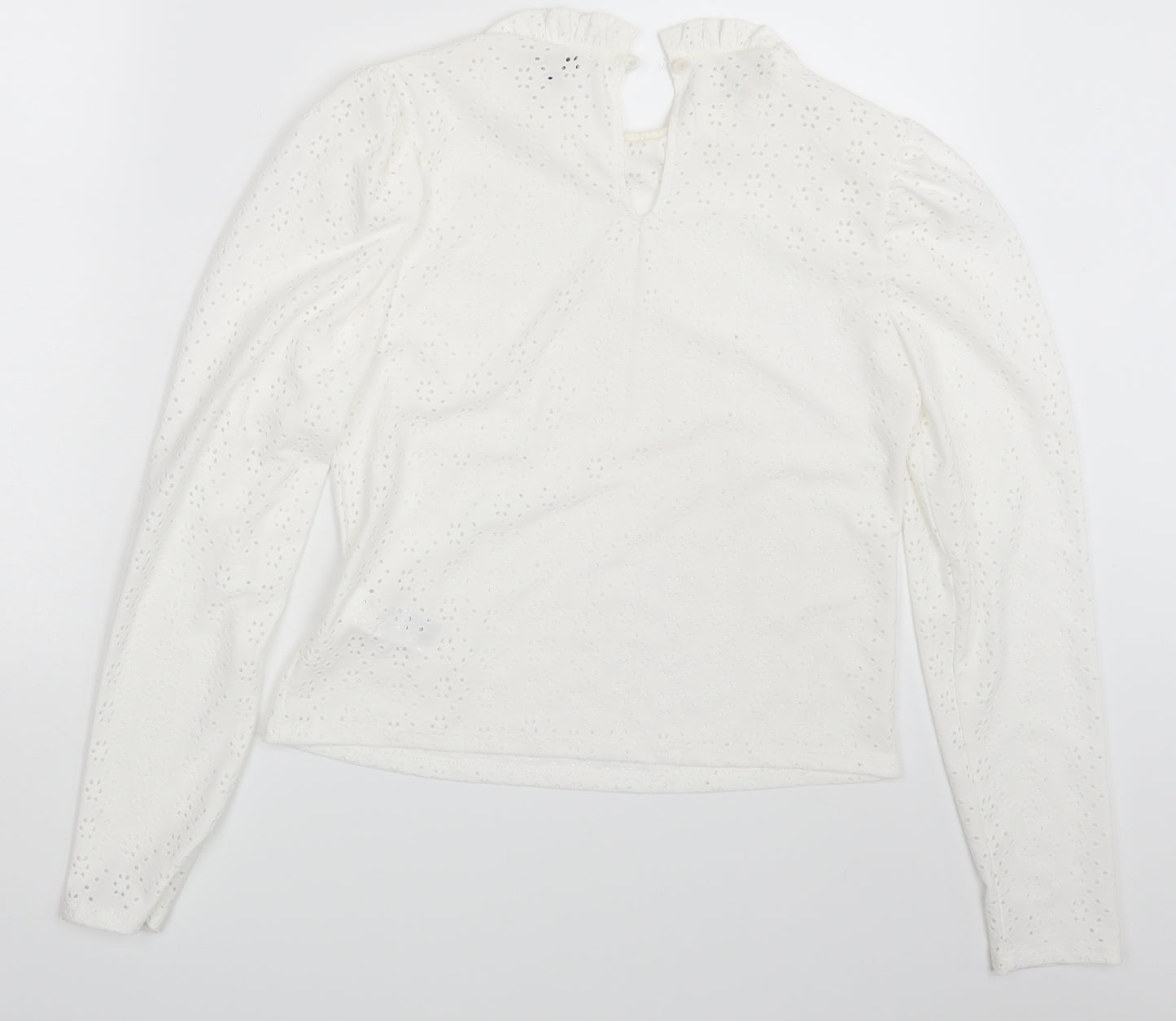 Miss Selfridge Womens White   Basic Blouse Size 10