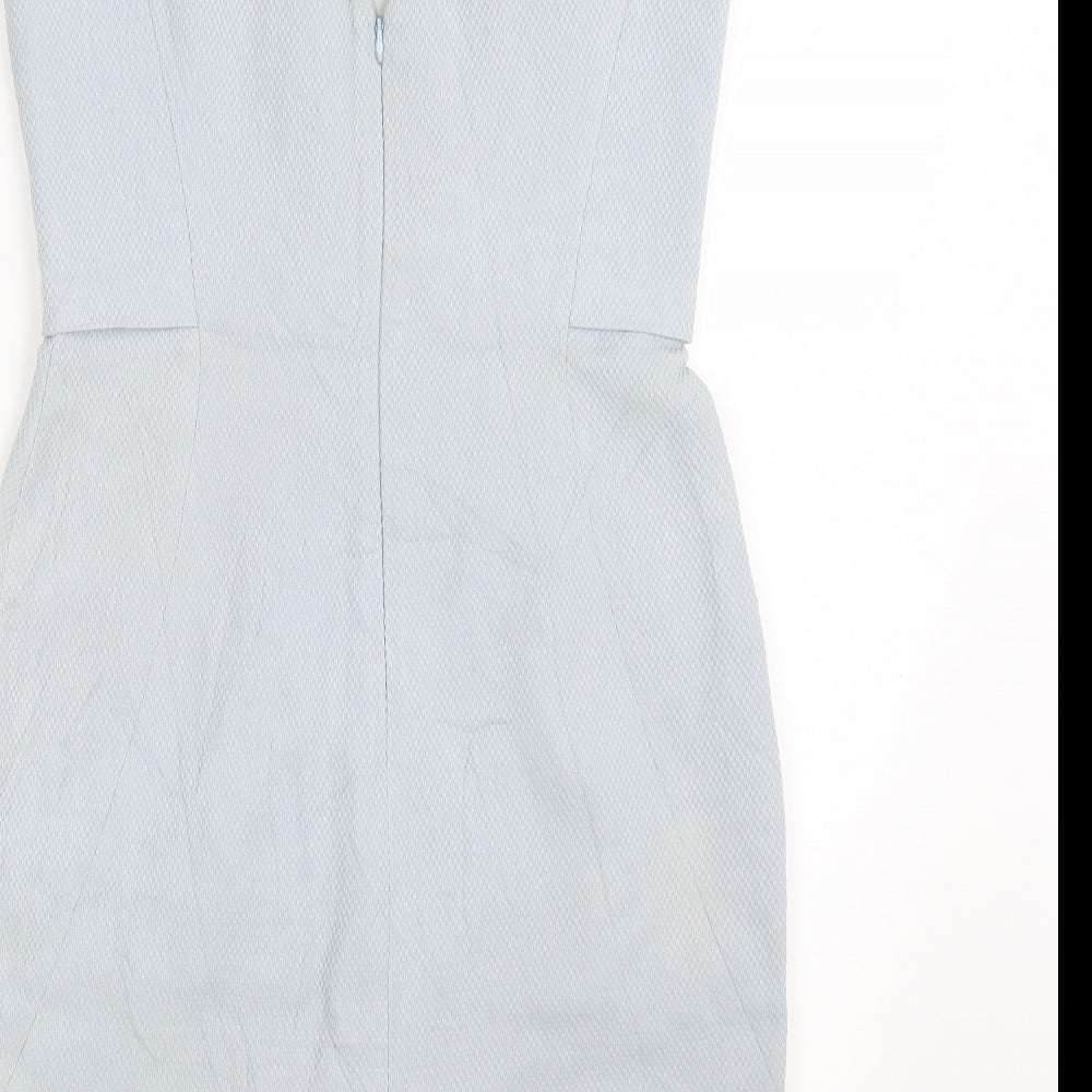 Reiss Womens Clear   Fit & Flare  Size 8