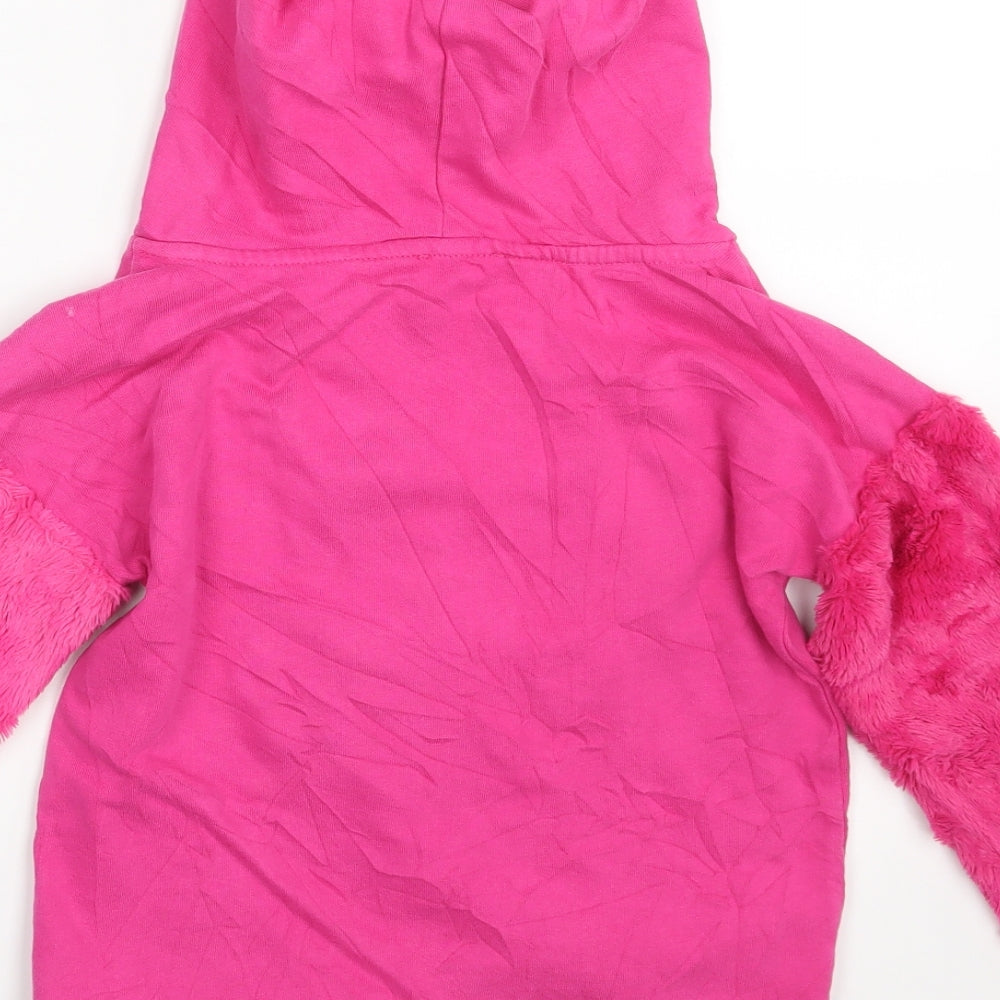 BlueZoo  Girls Pink   Pullover Hoodie Size 7-8 Years