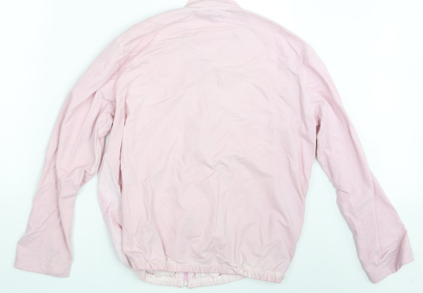 Just White Womens Pink   Jacket  Size 14