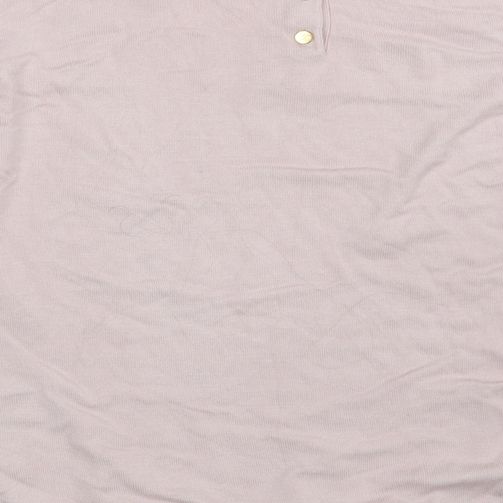 Mango Womens Pink   Pullover Sweatshirt Size M