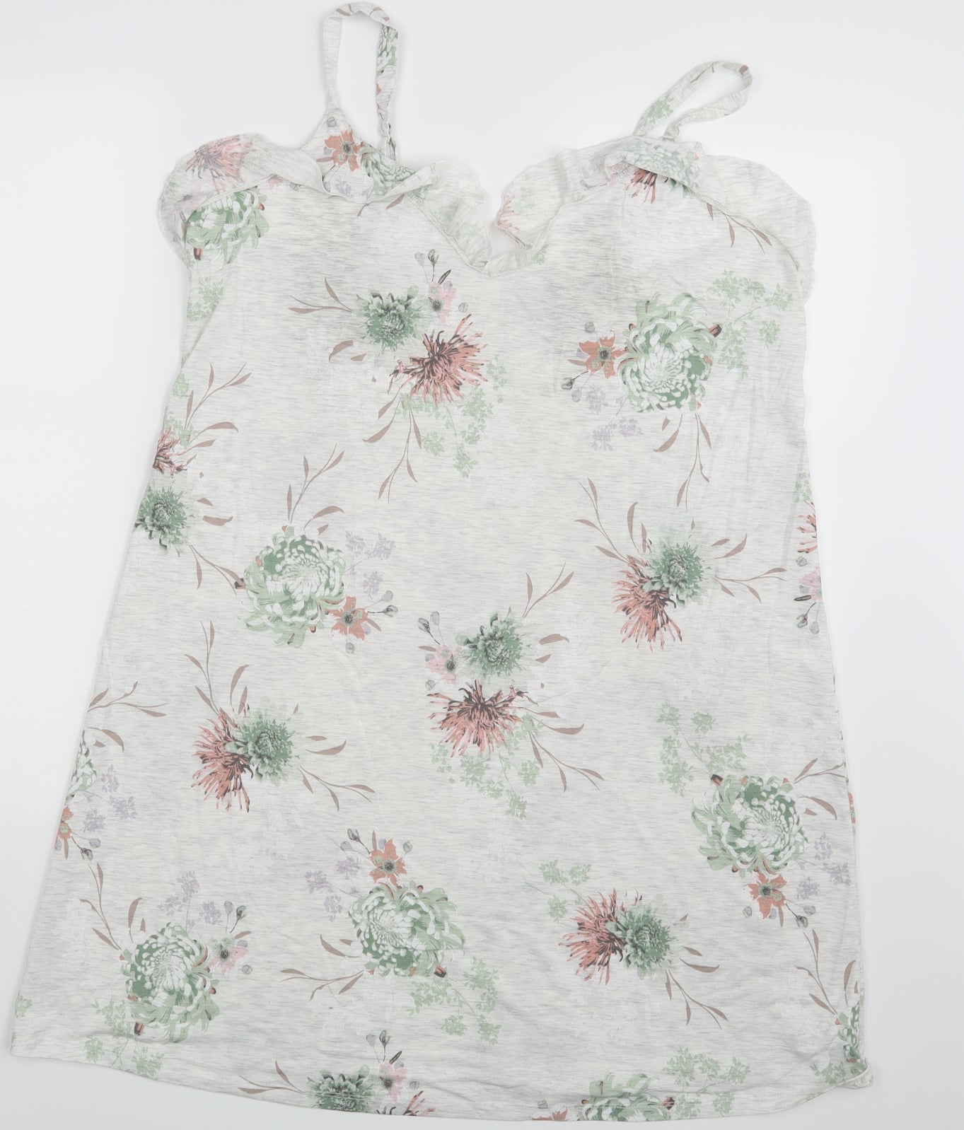 George Womens White Floral  Basic Blouse Size 16