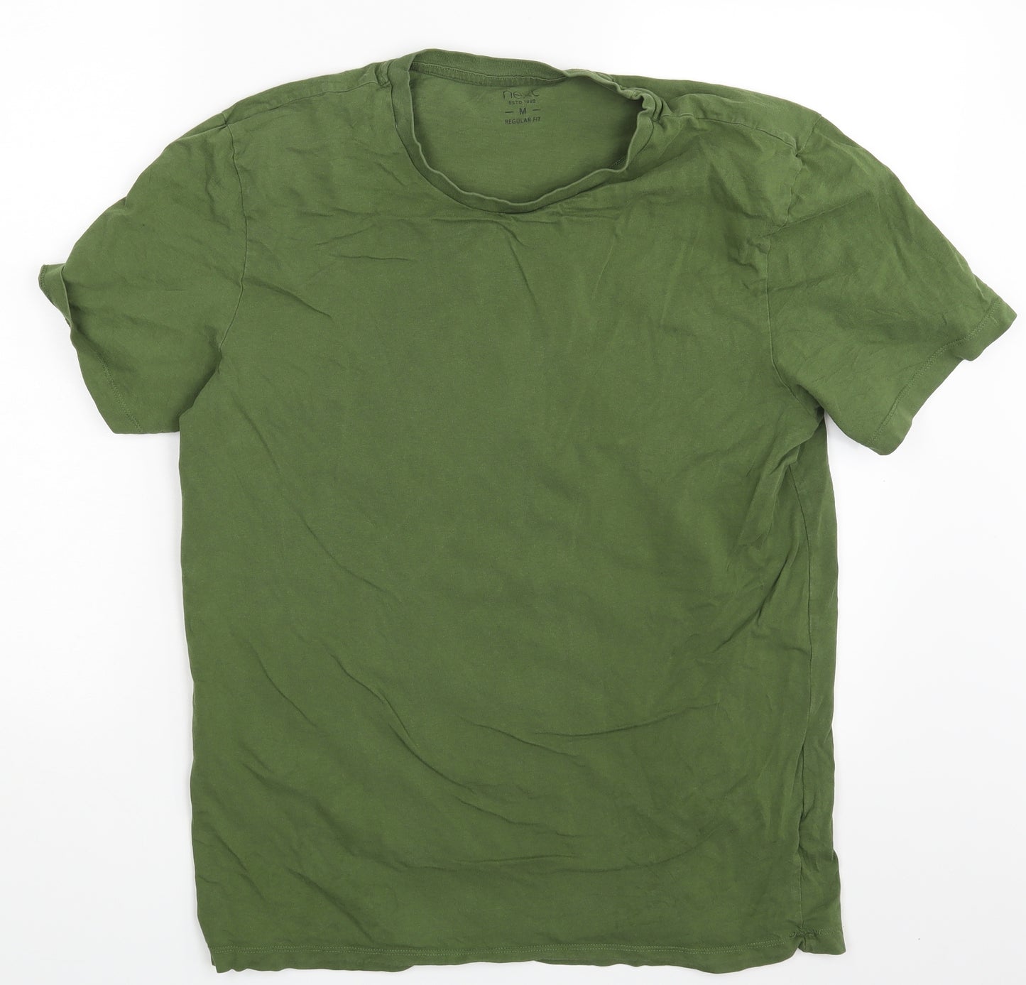 NEXT Mens Green    T-Shirt Size M