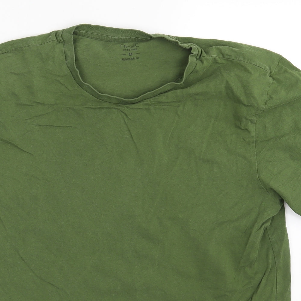 NEXT Mens Green    T-Shirt Size M