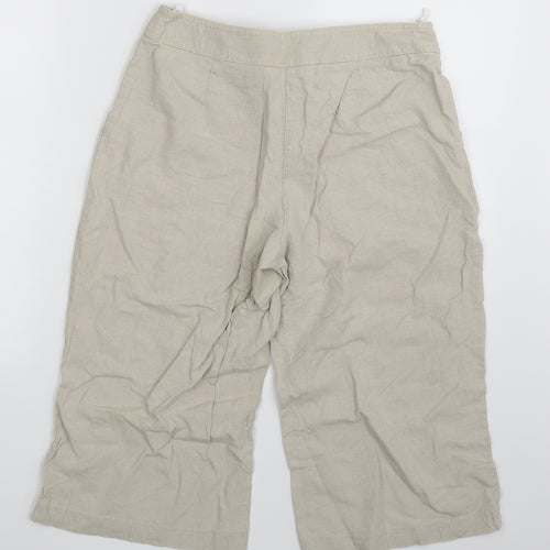 Preworn Womens Beige   Sweat Shorts One Size