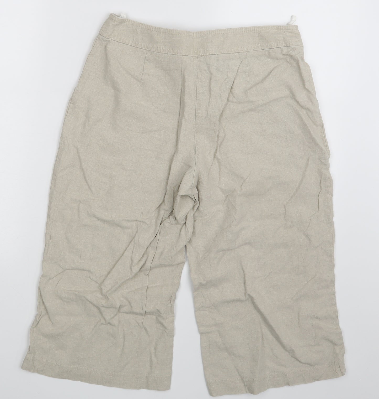 Preworn Womens Beige   Sweat Shorts One Size