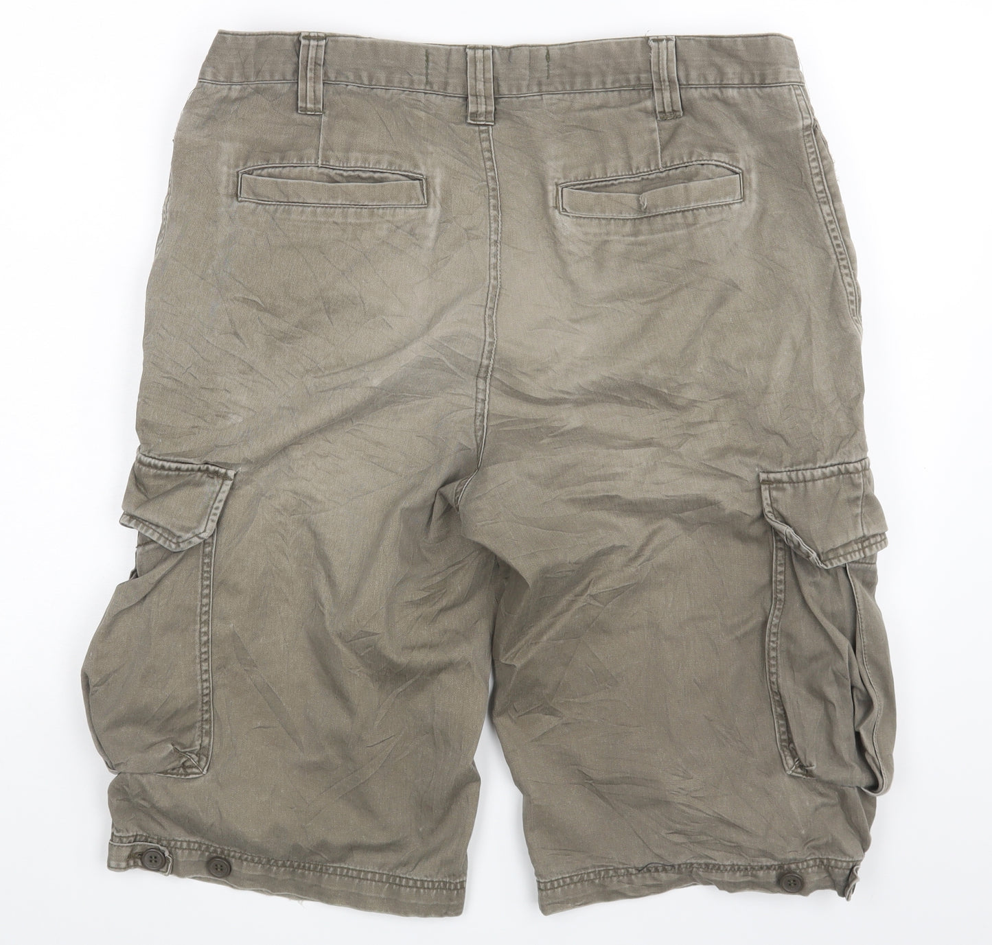 Debenhams Mens Beige   Cargo Shorts Size 36