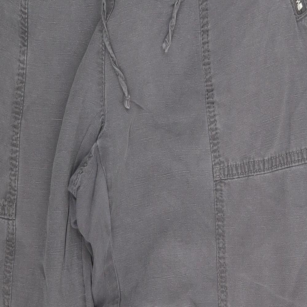 NEXT Womens Grey   Jogger Trousers Size 12 L26 in