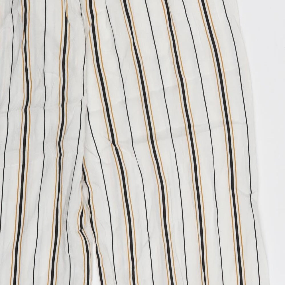 Primark Womens Multicoloured Striped  Sweatpants Trousers Size 4 L26 in