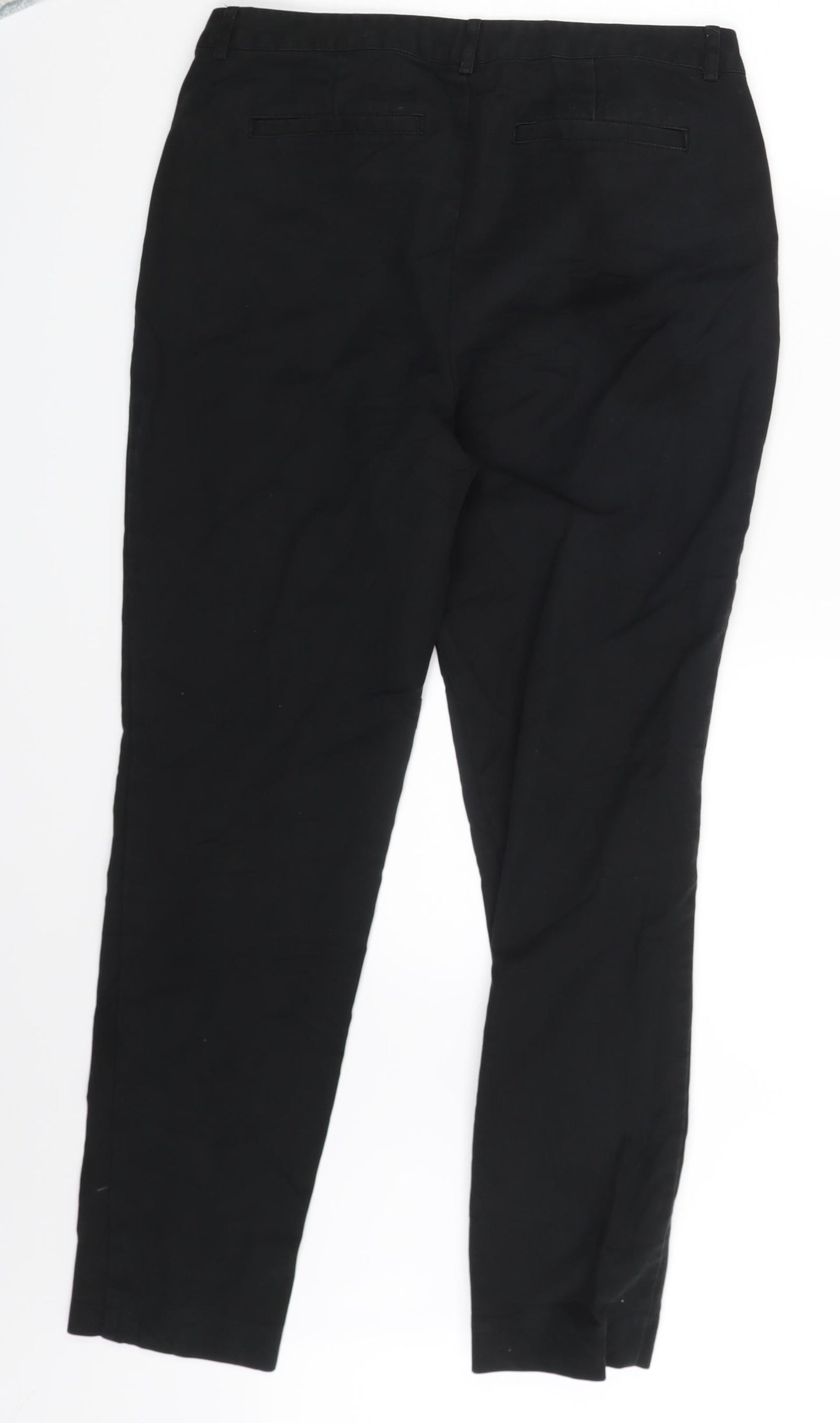 Michael Kors Womens Black   Chino Trousers Size 8 L26 in