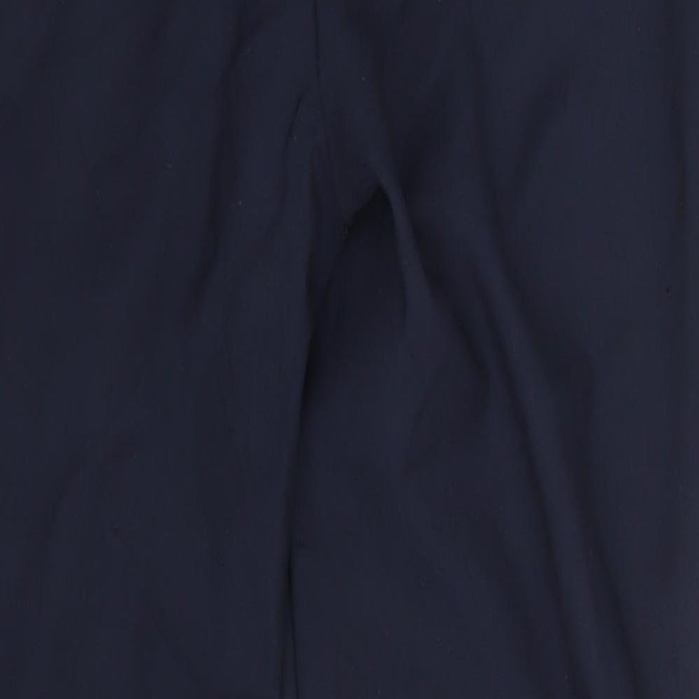 Papaya Womens Blue   Chino Trousers Size 12 L25.5 in