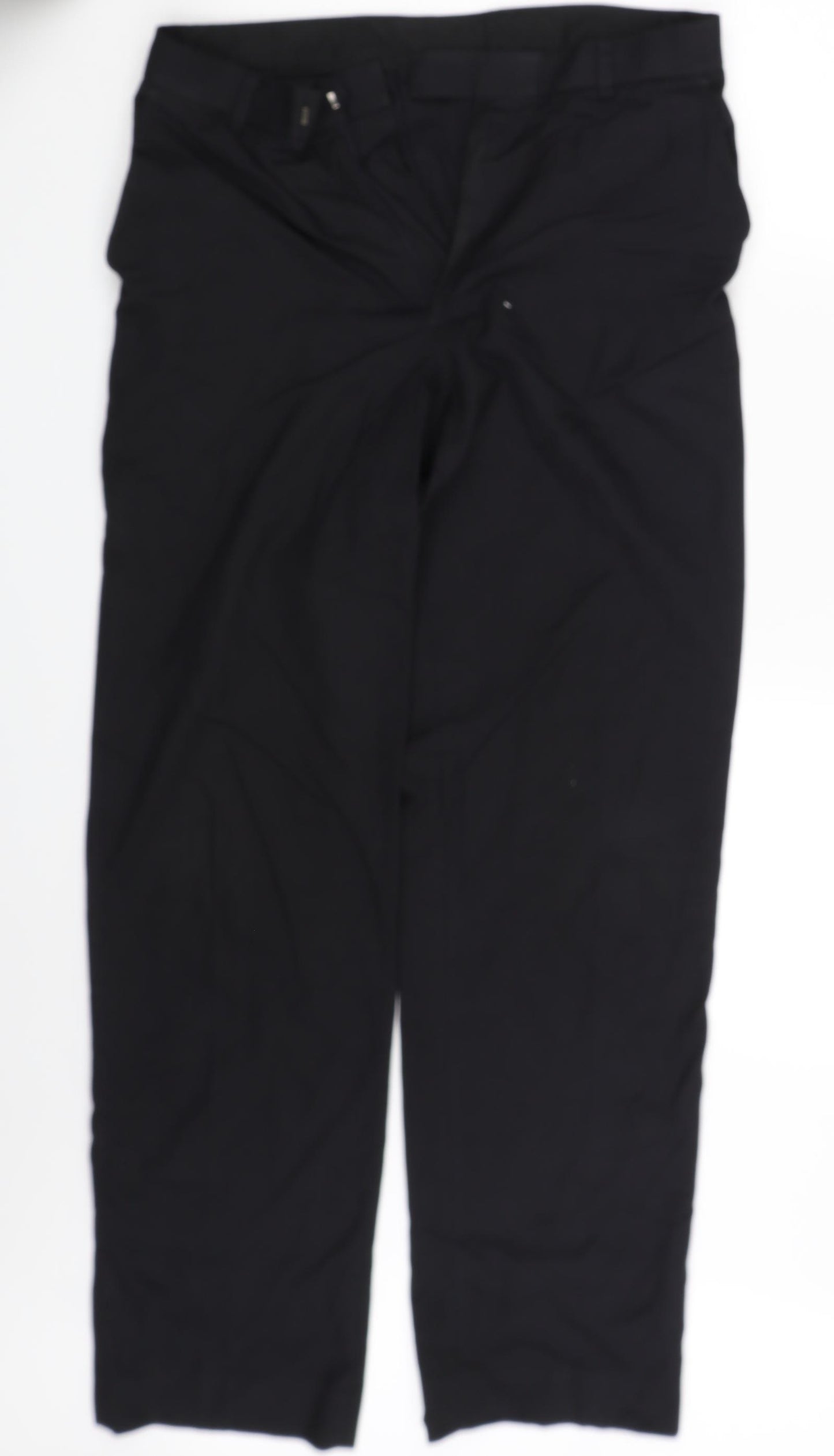 M&S Mens Black   Trousers  Size 32 L32 in