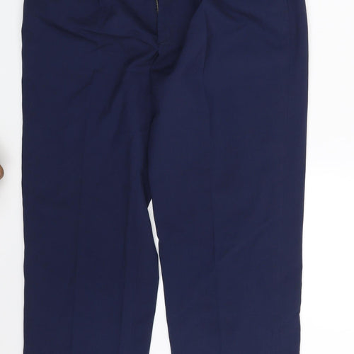 Preworn Womens Blue   Trousers  One Size L27 in