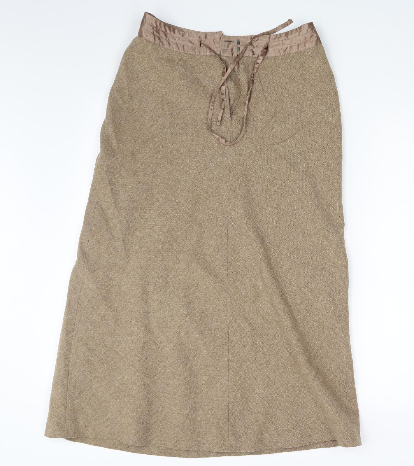 Boden Womens Brown   A-Line Skirt Size 10