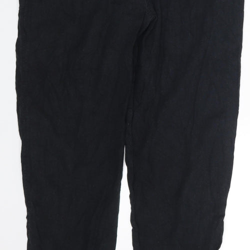 M&S Womens Grey   Trousers  Size 8 L26 in