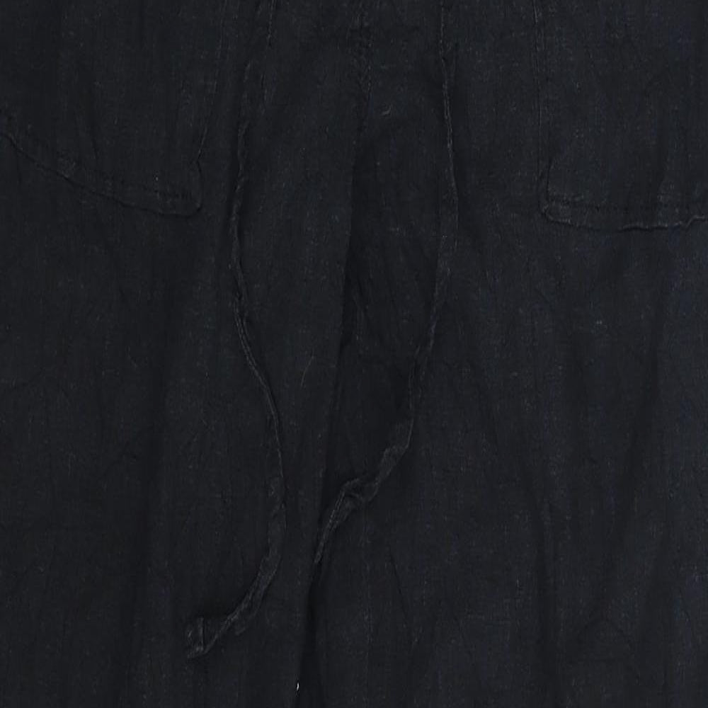 M&S Womens Grey   Trousers  Size 8 L26 in