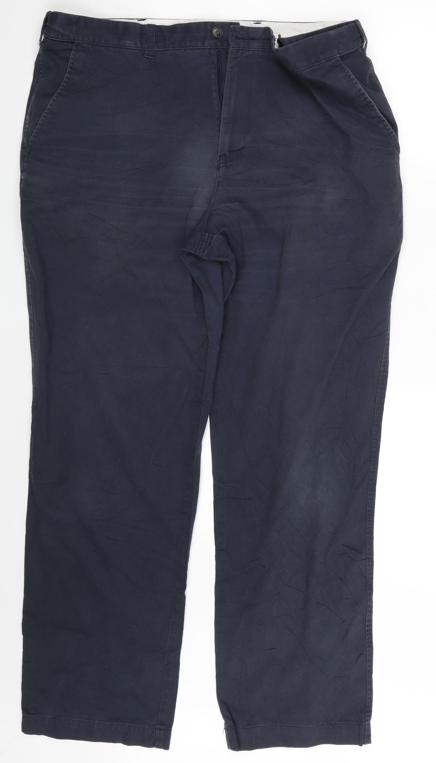 M&S Mens Blue   Trousers  Size 40 L31 in
