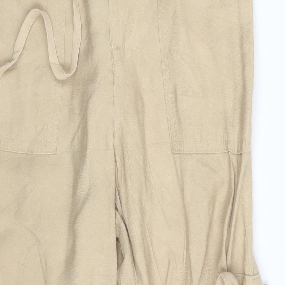 Preworn Womens Brown   Carrot Trousers One Size L25 in