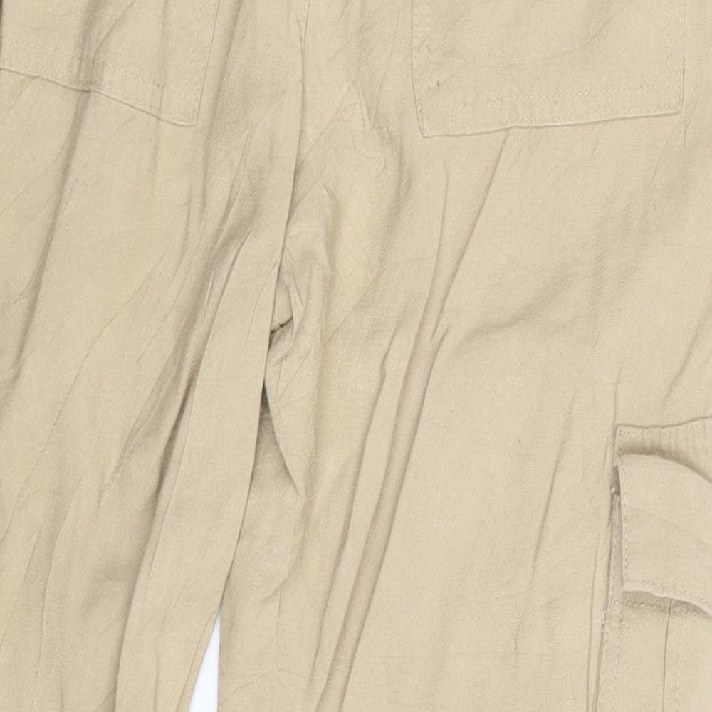 Preworn Womens Brown   Carrot Trousers One Size L25 in