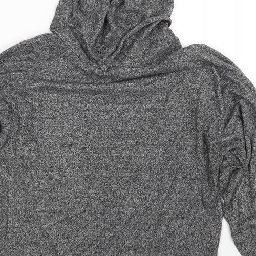 Love To Lounge Womens Grey   Pullover Hoodie Size 6