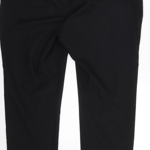 Bonmarché Womens Black   Trousers  Size 16 L26 in