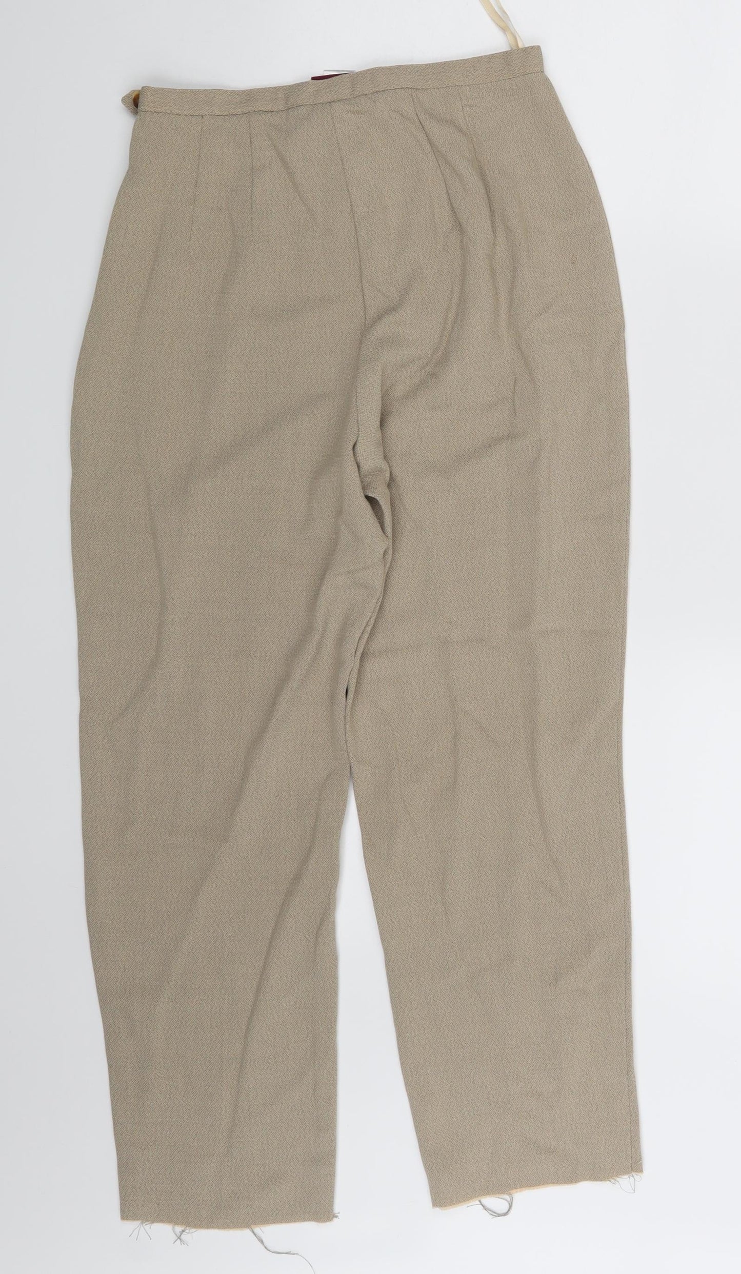 Richards Womens Beige   Trousers  Size 12 L24 in