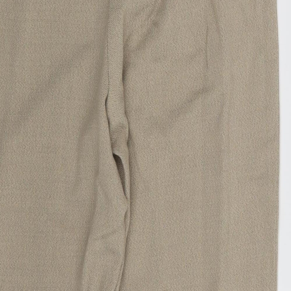 Richards Womens Beige   Trousers  Size 12 L24 in