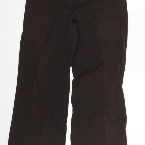New Look Womens Brown   Trousers  Size 12 L30 in