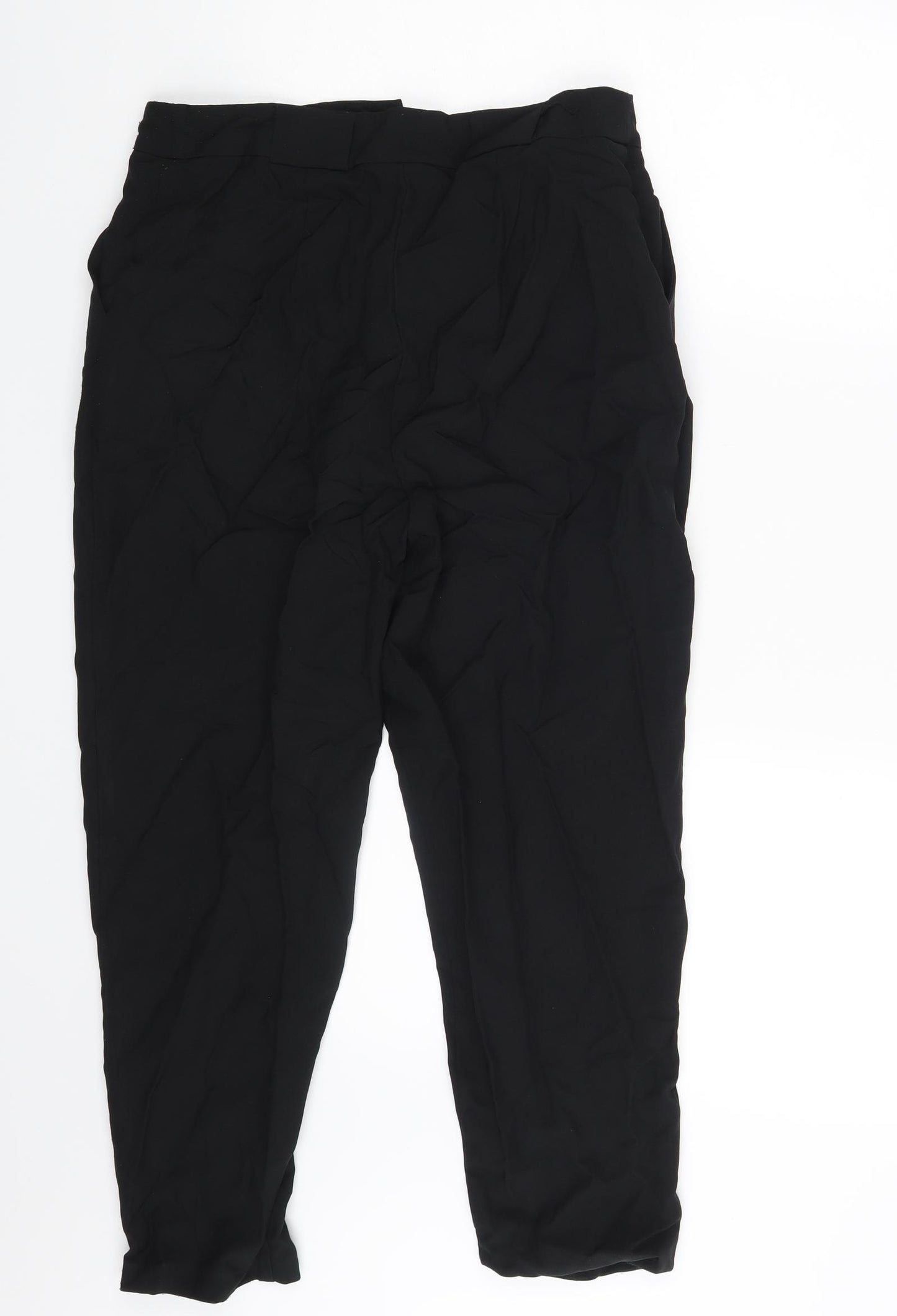 ASOS Womens Black   Trousers  Size 10 L24 in