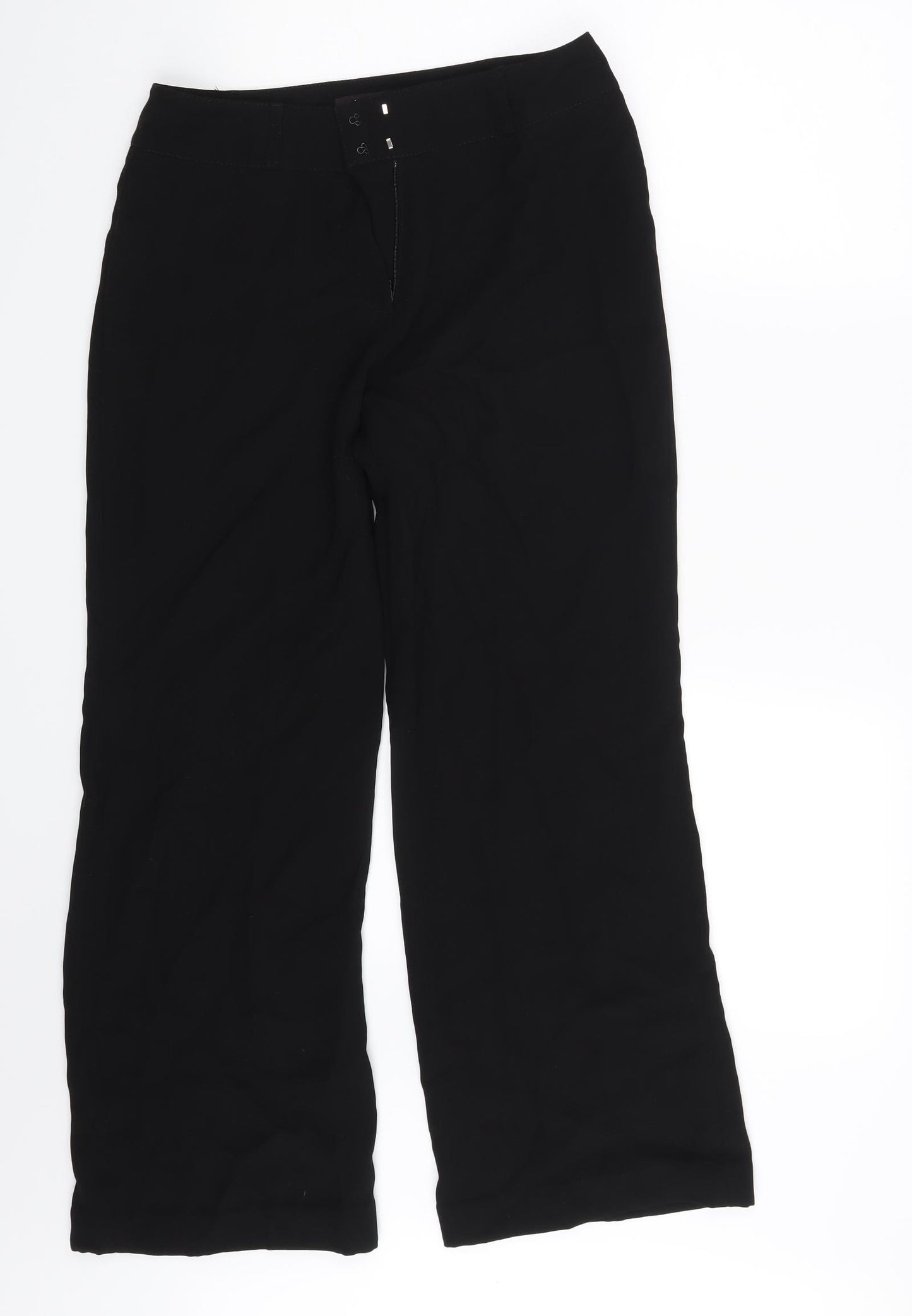 Principles Womens Black   Trousers  Size 10 L25 in