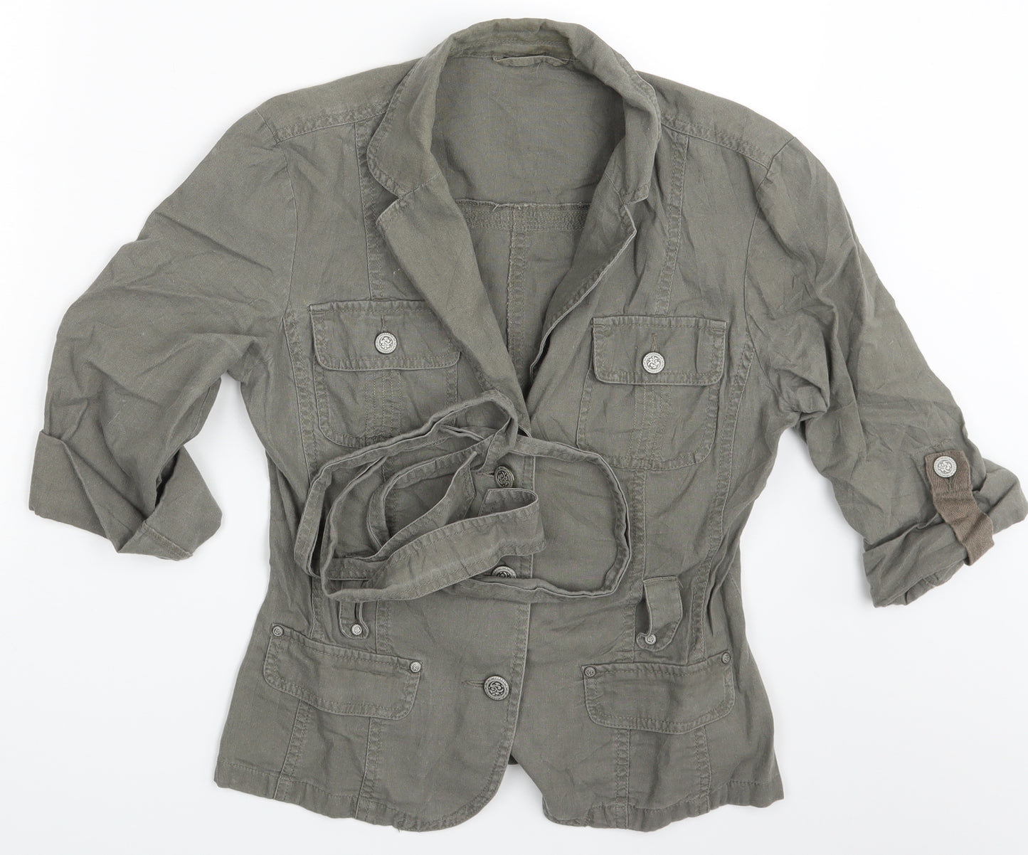 Dorothy Perkins Womens Grey   Jacket  Size 12