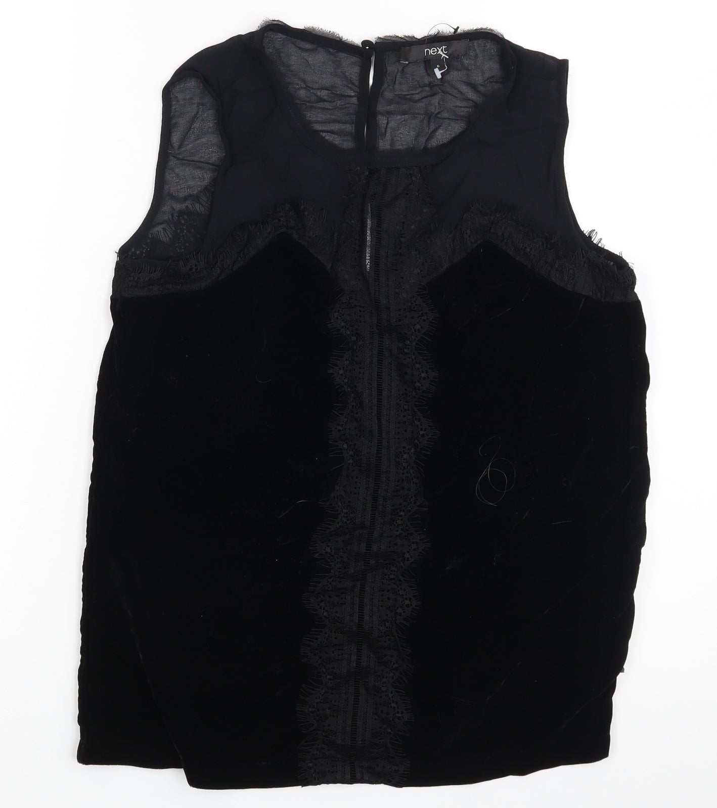 NEXT Womens Black   Basic Blouse Size 6