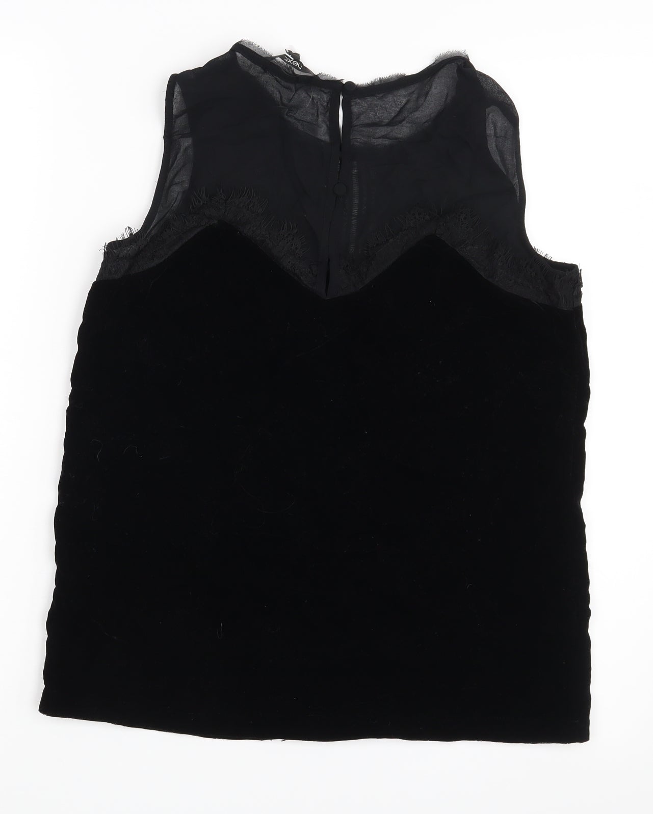 NEXT Womens Black   Basic Blouse Size 6