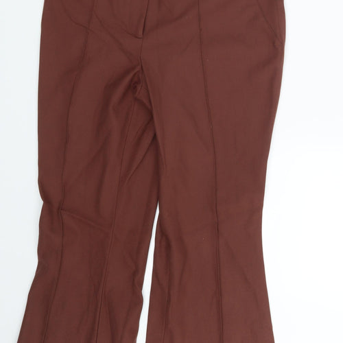River Island Womens Brown   Cut-Off Shorts Size 8