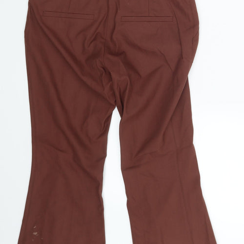 River Island Womens Brown   Cut-Off Shorts Size 8