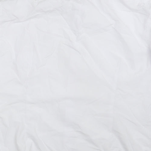 M&S Mens White    Button-Up Size 17.5