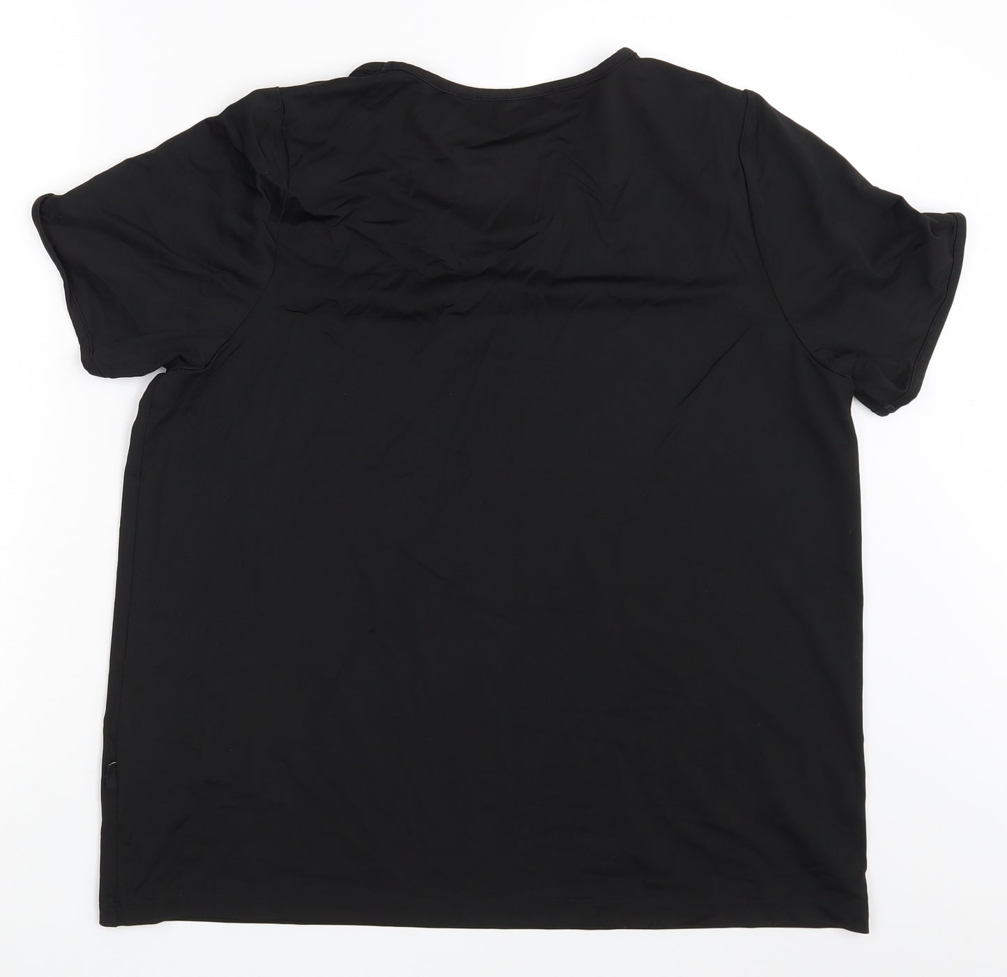 Incorporatewear  Womens Black   Basic T-Shirt Size L