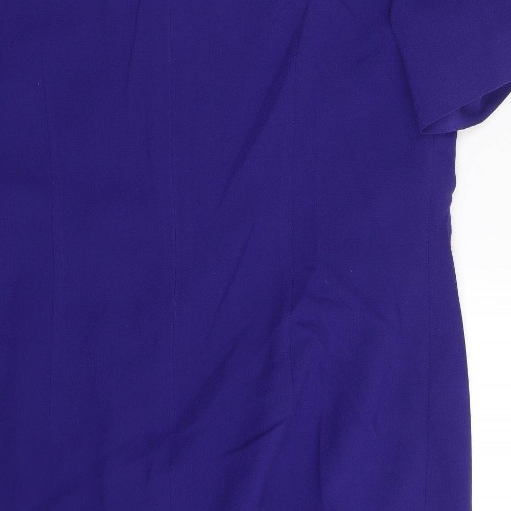 Viyella Womens Blue   A-Line  Size 16